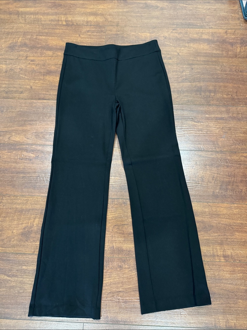 Jones New York Black Wide-Leg Pull-On Pants